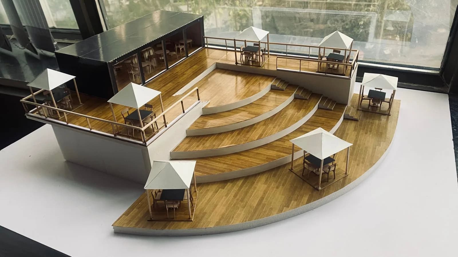 Physical model study of the Container Cafe in Jamnagar